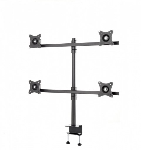 SV07 Uchwyt biurkowy do czterech monitorów 19-27 cali VESA 75x75 - 100x100 40 kg