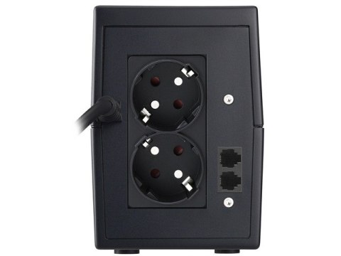 UPS LINE-INTERACTIVE 650VA 2X SCHUKO, RJ11 IN/OUT, USB, LCD UPS LINE-INTERACTIVE 650VA 2X SCHUKO, RJ11 IN/OUT, USB, LCD