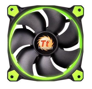 Wentylator Riing 12 LED (120mm, LNC, 1500 RPM) Retail/Box Zielony