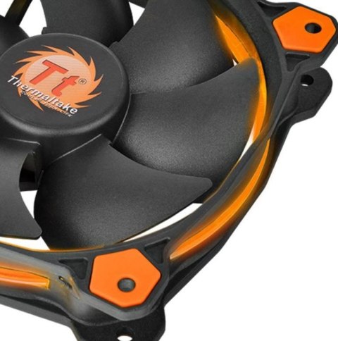 Wentylator Riing 14 LED (140mm, LNC, 1400 RPM) Retail/Box Pomarańczowy Wentylator Riing 14 LED (140mm, LNC, 1400 RPM) Retail/Box Pomarańczowy