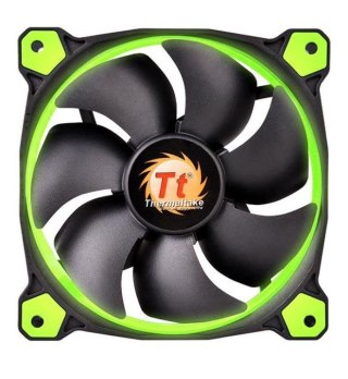 Wentylator Riing 14 LED (140mm, LNC, 1400 RPM) Retail/Box Zielony