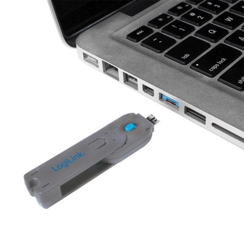 Blokada portów USB 4szt. z kluczem
