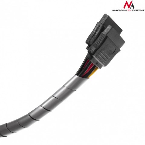 Maskownica na kable 3m MCTV-684S Srebrna Maskownica na kable 3m MCTV-684S Srebrna
