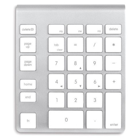 NewerTech keypad bluetooth do klawiatury Apple aluminium biały NewerTech keypad bluetooth do klawiatury Apple aluminium biały