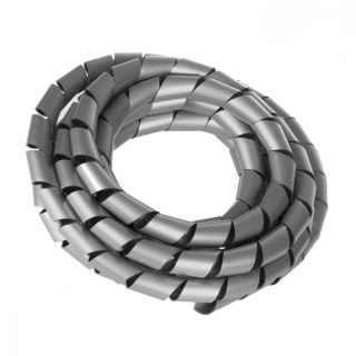 Osłona maskująca na kable MCTV-687S (20.4*22mm) 3m srebna spirala