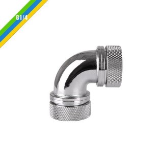 Pacific G1/4 x 16mm 90 złączka adapter kątowy - Chrome