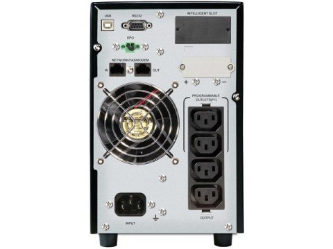 UPS On-Line 1/1 fazy 1500VA CG PF1, USB/RS232, 4x IEC C13, EPO