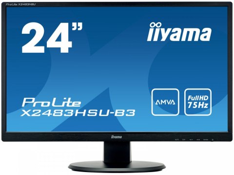 Monitor 23.8 ProLite X2483HSU-B3 AMVA,HDMI,USB,DP,2x2W Monitor 23.8 ProLite X2483HSU-B3 AMVA,HDMI,USB,DP,2x2W