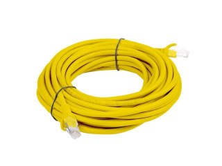 PATCHCORD KAT.5E 5M ŻÓŁTY FLUKE PASSED LANBERG