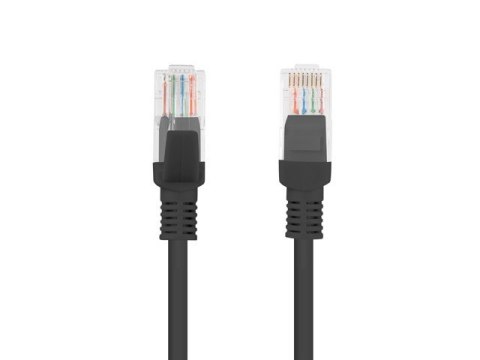 PATCHCORD KAT.6 5M CZARNY FLUKE PASSED LANBERG