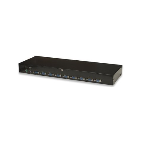 Przełącznik KVM 8-portowy USB/PS2 z OSD, rackowy Przełącznik KVM 8-portowy USB/PS2 z OSD, rackowy
