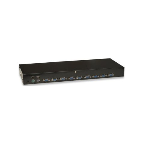 Przełącznik KVM 8-portowy USB/PS2 z OSD, rackowy Przełącznik KVM 8-portowy USB/PS2 z OSD, rackowy