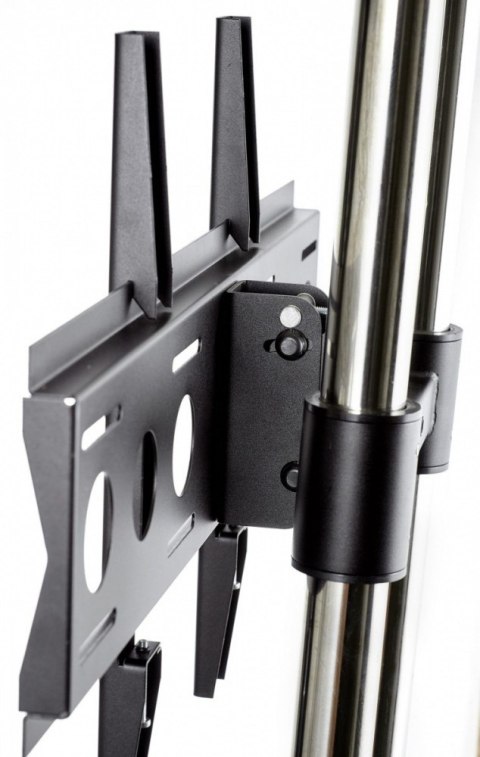 TR3 Wózek na dwa monitory mocowane jeden nad drugim 42-65 cali VESA 100×100 - 600×400 80 kg 353-2080 mm TR3 Wózek na dwa monitory mocowane jeden nad drugim 42-65 cali VESA 100×100 - 600×400 80 kg 353-2080 mm