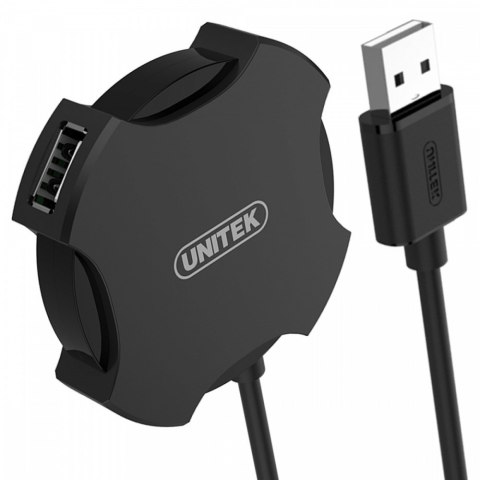 HUB 4x USB 2.0 micro - czarny + OTG; Y-2178 HUB 4x USB 2.0 micro - czarny + OTG; Y-2178