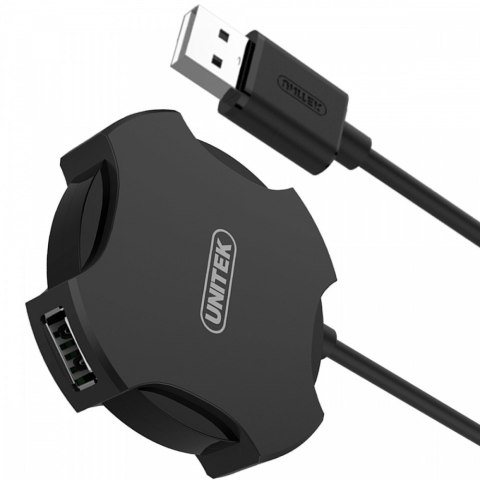 HUB 4x USB 2.0 micro - czarny + OTG; Y-2178 HUB 4x USB 2.0 micro - czarny + OTG; Y-2178