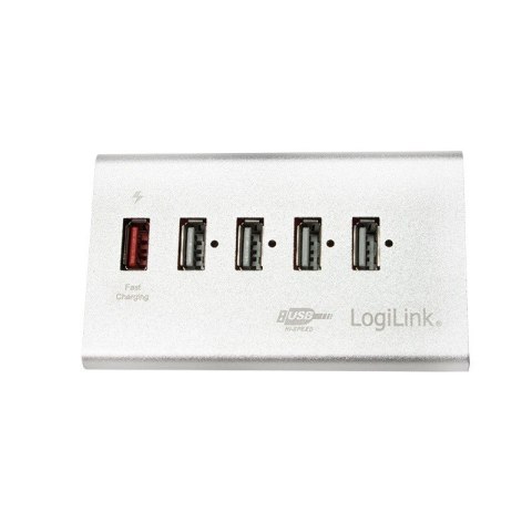 Hub biurkowy 4xUSB 2.0 z zasilaczem Hub biurkowy 4xUSB 2.0 z zasilaczem