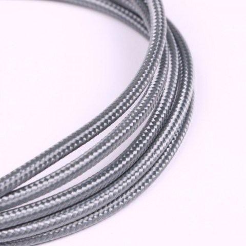 Kabel USB-Micro USB 1.5 m grafitowy sznurek