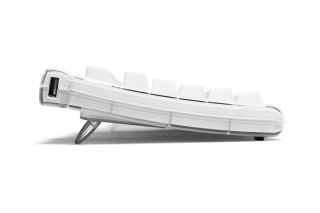 Tactile Pro klawiatura mechaniczna Mac hub 3xUSB biała