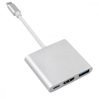 Adapter USB-C - HDMI / USB 3.0 / USB-C MCTV-840