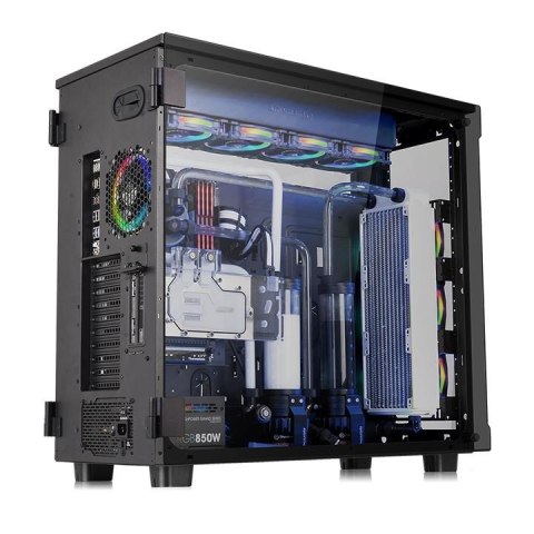 Obudowa View 91 RGB Riing Tempered Glass XL-ATX Super Tower - Czarna Obudowa View 91 RGB Riing Tempered Glass XL-ATX Super Tower - Czarna