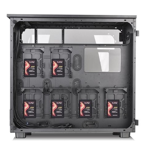 Obudowa View 91 RGB Riing Tempered Glass XL-ATX Super Tower - Czarna Obudowa View 91 RGB Riing Tempered Glass XL-ATX Super Tower - Czarna