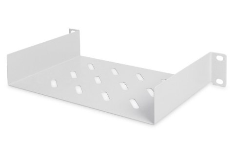 Półka 10 cali 1U 254 mm szara (RAL7035)