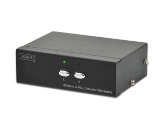 Przełącznik/Switch VGA 2-portowy, 250MHz 1080p 60Hz FHD