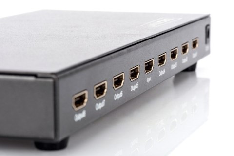 Rozdzielacz/Splitter HDMI 8-portowy, 1080p 60Hz FHD 3D, HDCP 1.2, audio Rozdzielacz/Splitter HDMI 8-portowy, 1080p 60Hz FHD 3D, HDCP 1.2, audio