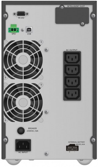 UPS On-Line 2000VA TGB 4x IEC, LCD, EPO, USB/RS-232 Tower