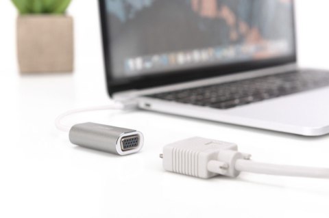 Adapter graficzny VGA 1080p FHD na USB 3.0 Typ C Aluminiowy Adapter graficzny VGA 1080p FHD na USB 3.0 Typ C Aluminiowy