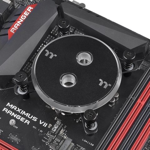 Blok wodny CPU Pacific W4 Plus (G 1/4, miedź) - RGB Blok wodny CPU Pacific W4 Plus (G 1/4, miedź) - RGB