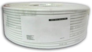 Kabel instalacyjny skrętka U/UTP Cat5e 4x2 linka CCA 100m szary