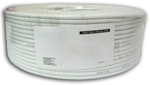 Kabel instalacyjny skrętka U/UTP Cat5e 4x2 linka CCA 100m szary Kabel instalacyjny skrętka U/UTP Cat5e 4x2 linka CCA 100m szary