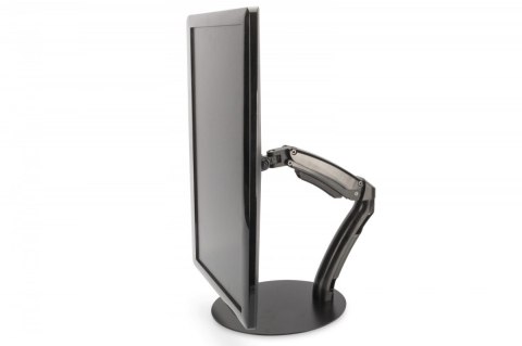 Ramię biurkowe pojedyncze, 1xLCD, max. 27", max. 6.5kg, uchylno-obrotowe 180° (PIVOT) Ramię biurkowe pojedyncze, 1xLCD, max. 27", max. 6.5kg, uchylno-obrotowe 180° (PIVOT)