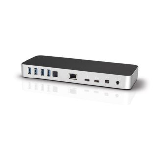 Stacja dokująca 3 Dock (12 portów, kabel, Mac+Windows) srebrny