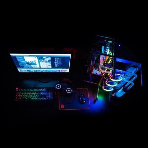 Klawiatura Tt eSPORTs - Premium X1 RGB Cherry MX Silver Speed Klawiatura Tt eSPORTs - Premium X1 RGB Cherry MX Silver Speed