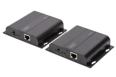 Przedłużacz/Extender HDMI do 120m po skrętce Cat.5e/6 UTP lub IP, 4K 30Hz UHD, z audio (zestaw) Przedłużacz/Extender HDMI do 120m po skrętce Cat.5e/6 UTP lub IP, 4K 30Hz UHD, z audio (zestaw)