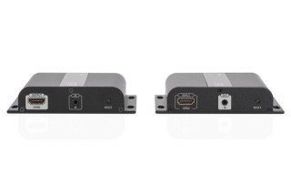 Przedłużacz/Extender HDMI do 120m po skrętce Cat.5e/6 UTP lub IP, 4K 30Hz UHD, z audio (zestaw)