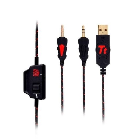 Słuchawki nauszne Tt eSPORTs - Cronos AD LED 40mm Słuchawki nauszne Tt eSPORTs - Cronos AD LED 40mm