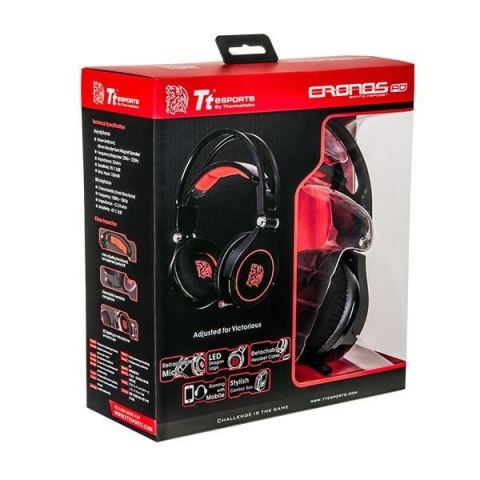 Słuchawki nauszne Tt eSPORTs - Cronos AD LED 40mm Słuchawki nauszne Tt eSPORTs - Cronos AD LED 40mm