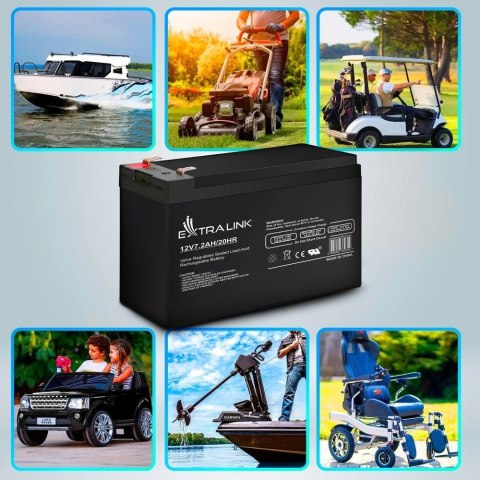 Akumulator AGM 12V 7,2AH Akumulator AGM 12V 7,2AH