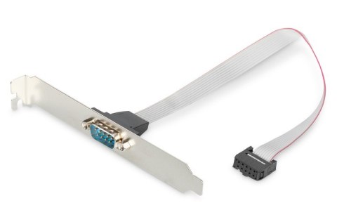 Kabel na śledziu RS232 Typ DSUB9/2xDIN5 M/Ż 0,25m Szary Kabel na śledziu RS232 Typ DSUB9/2xDIN5 M/Ż 0,25m Szary
