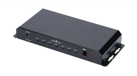 Przełącznik Gigabit PoE 8-7 port 24V 60W Przełącznik Gigabit PoE 8-7 port 24V 60W