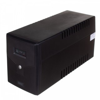 Zasilacz awaryjny UPS Line-Ineractive LED, 2000VA/1200W, 2x12V/9Ah, AVR, 4xSCHUKO, USB, RS232, RJ45