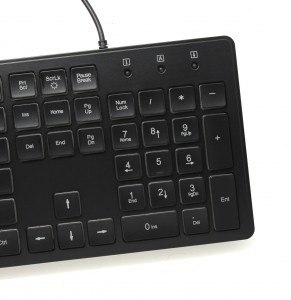 Klawiatura SLIM podświetlana AK-20 USB Klawiatura SLIM podświetlana AK-20 USB