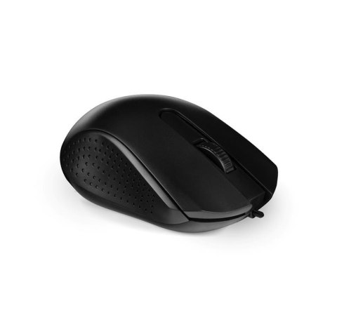 Mysz optyczna przewodowa M4.1 OEM czarna bez logo Mysz optyczna przewodowa M4.1 OEM czarna bez logo