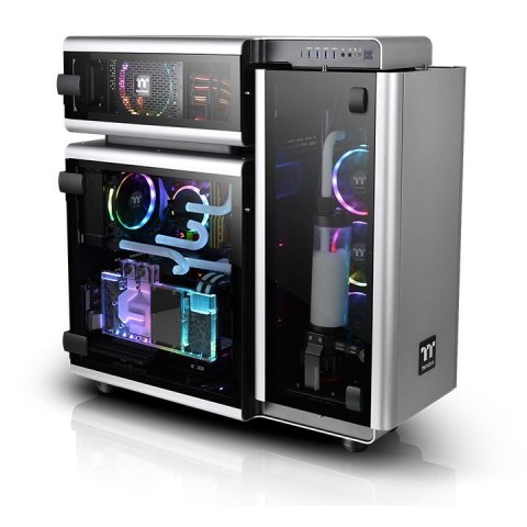 Obudowa LEVEL 20 RGB Riing Plus E-ATX Full Tower T.Glass - Szara Obudowa LEVEL 20 RGB Riing Plus E-ATX Full Tower T.Glass - Szara