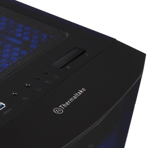 Obudowa Versa J25 RGB szkło hartowane, Czarna Obudowa Versa J25 RGB szkło hartowane, Czarna