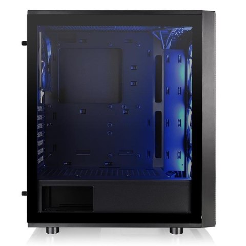 Obudowa Versa J25 RGB szkło hartowane, Czarna Obudowa Versa J25 RGB szkło hartowane, Czarna