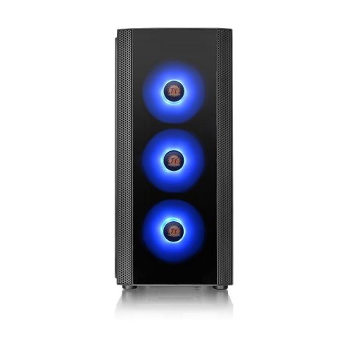 Obudowa Versa J25 RGB szkło hartowane, Czarna Obudowa Versa J25 RGB szkło hartowane, Czarna